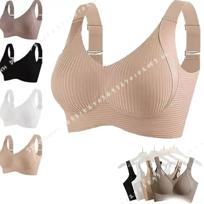 Seamless Underwear Women - ชุดชั้นในไร้ตะเข็บสำหรับผู้หญิง รุ่น 2025 แบบบาง ไม่มีโครง ขนาดใหญ่พิเศษ