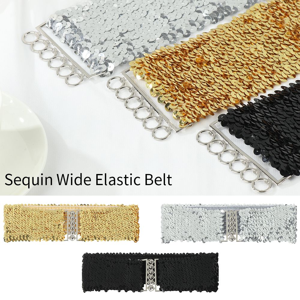 เข็มขัดแฟชั่นแบบยืดหยุ่นประดับ - Corset Waist Cinch บทวิจารณ์และราคา