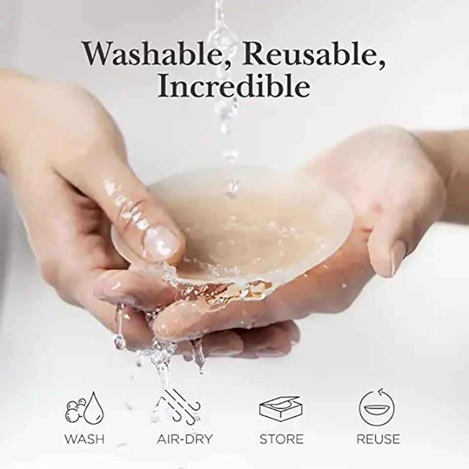 แผ่นปิดจุกนมซิลิโคนแบบใช้ซ้ำได - Nipple Cover Pasties บทวิจารณ์และราคา