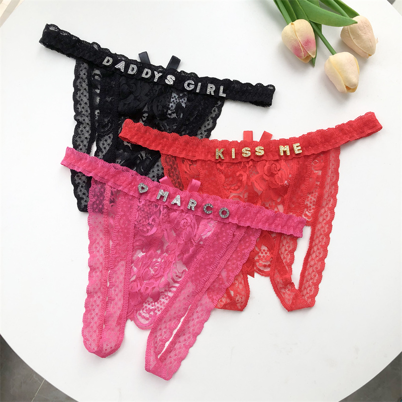 ที่กําหนดเองกางเกง G-String ตั - Thong Bikini Women บทวิจารณ์และราคา