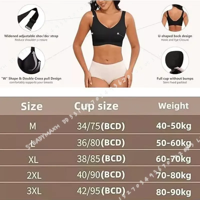 ชุดชั้นในไร้ตะเข็บสำหรับผู้หญิ - Seamless Underwear Women บทวิจารณ์และราคา