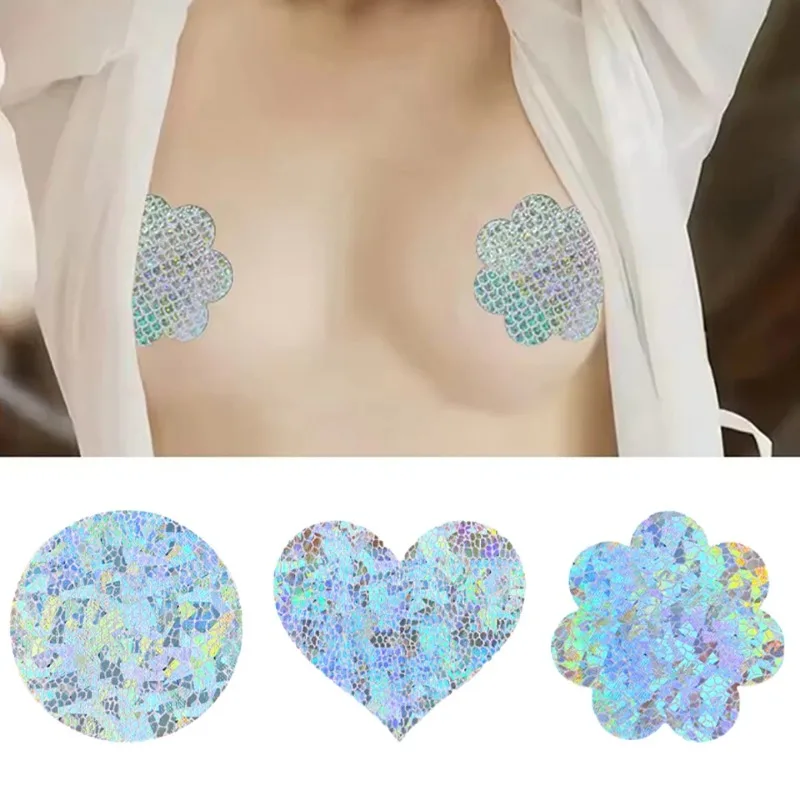 5 คู่ Glitters Pasties หัวนมคร - Nipple Cover Pasties บทวิจารณ์และราคา