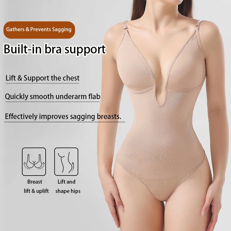 ชุดบอดี้สูทผู้หญิงแบบเปิดหลัง  - Seamless Underwear Women บทวิจารณ์และราคา