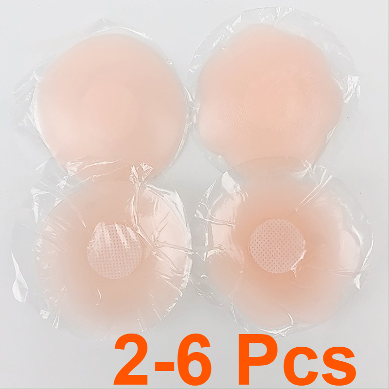2-6Pcs ผู้หญิงซิลิโคนหัวนมครอบ - Nipple Cover Pasties บทวิจารณ์และราคา